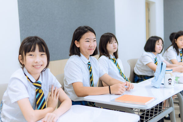 开学第一天,南通惠立学校